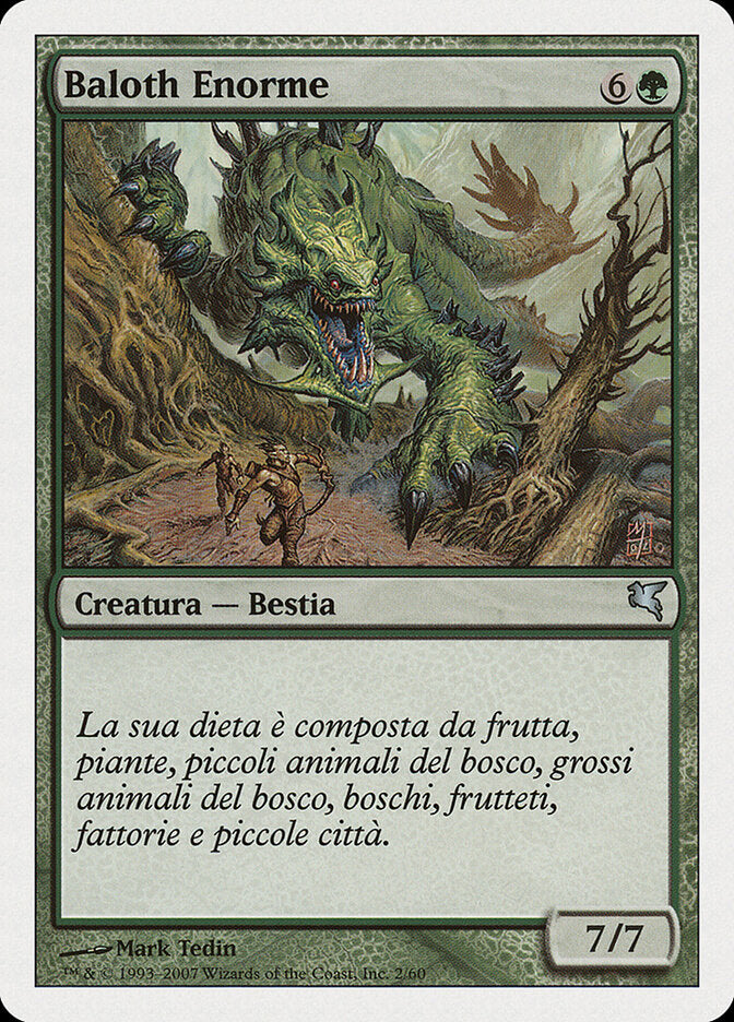 Baloth Enorme / Enormous Baloth - Magic: The Gathering - MoxLand