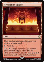 Palácio da Nação do Fogo / Fire Nation Palace - Magic: The Gathering - MoxLand
