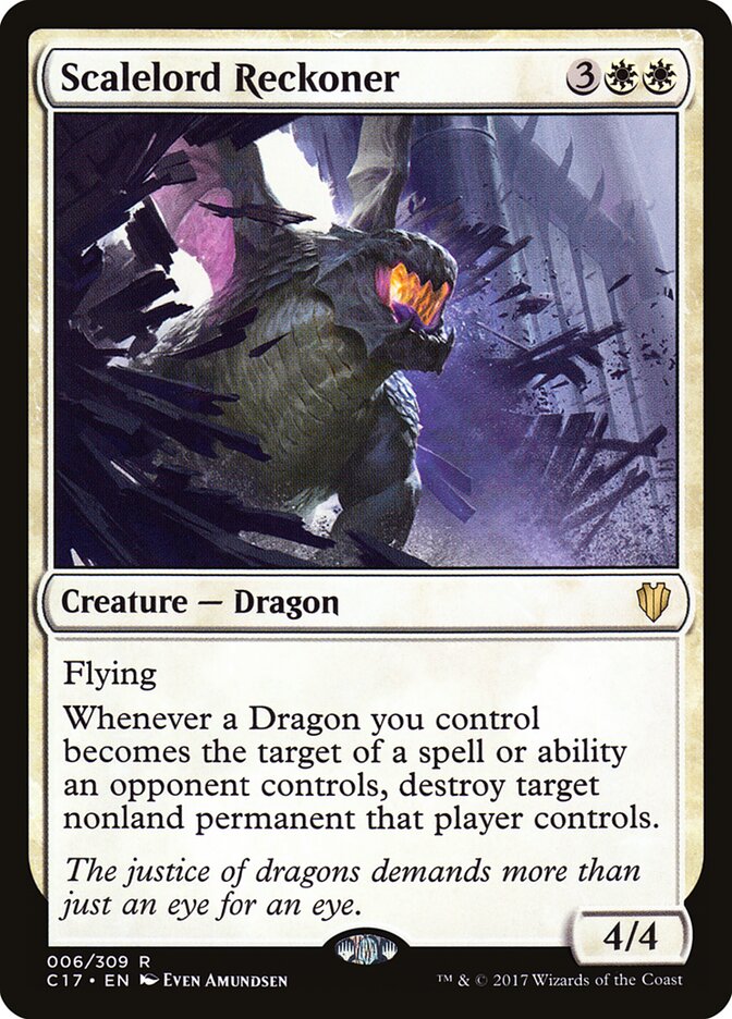 Senhor Escamado Vingador / Scalelord Reckoner - Magic: The Gathering - MoxLand