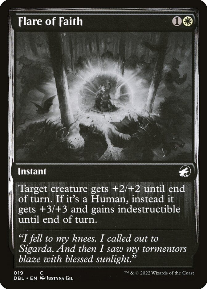 Chama da Fé / Flare of Faith - Magic: The Gathering - MoxLand