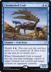 Caranguejo de Carapaça Cromada / Chromeshell Crab - Magic: The Gathering - MoxLand