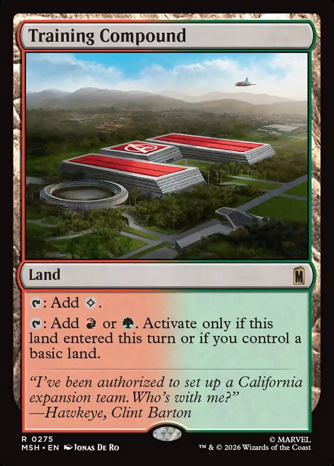 Training Compound - Magic: The Gathering - MoxLand