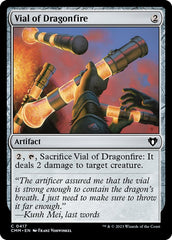 Frasco de Fogo Dragônico / Vial of Dragonfire - Magic: The Gathering - MoxLand
