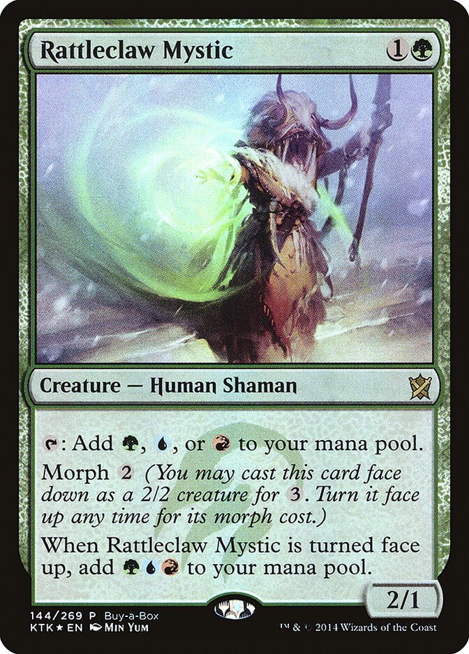 Mística dos Chocalhos de Garra / Rattleclaw Mystic - Magic: The Gathering - MoxLand