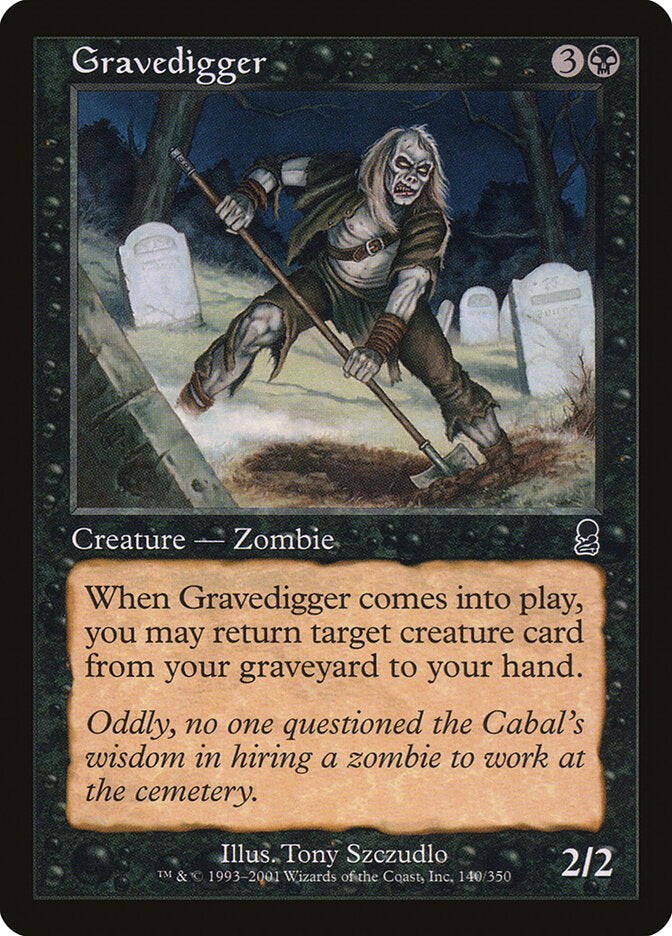 Coveiro / Gravedigger - Magic: The Gathering - MoxLand