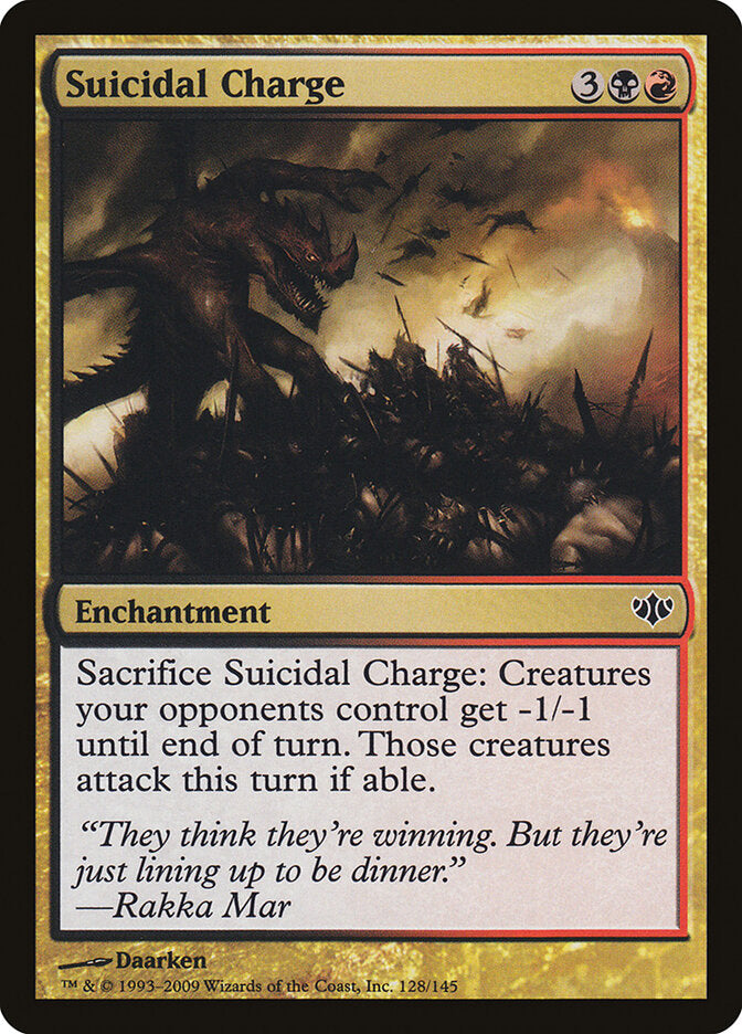 Ataque Suicida / Suicidal Charge - Magic: The Gathering - MoxLand