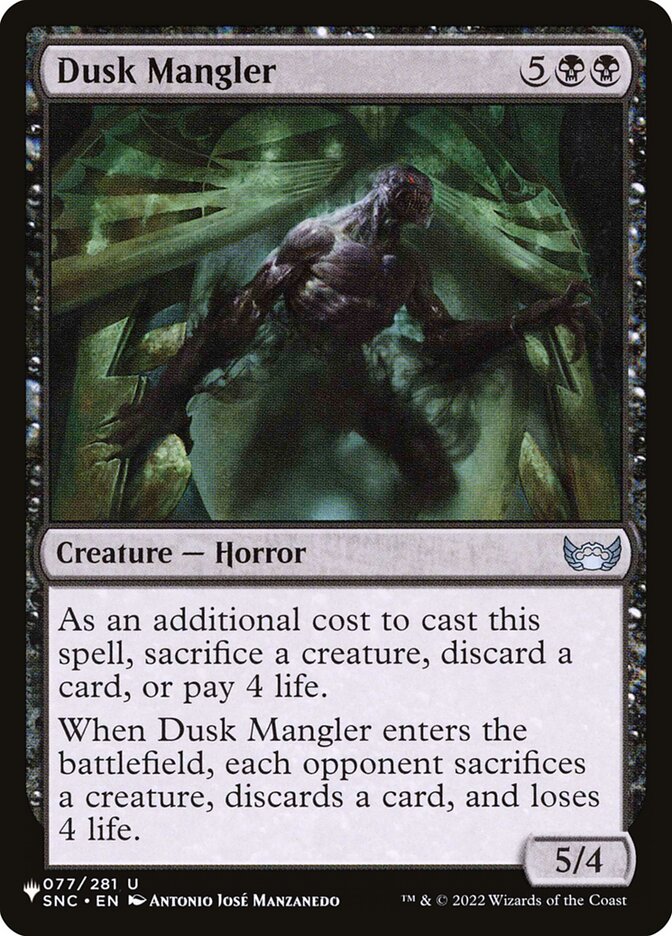 Desmembrador do Ocaso / Dusk Mangler - Magic: The Gathering - MoxLand