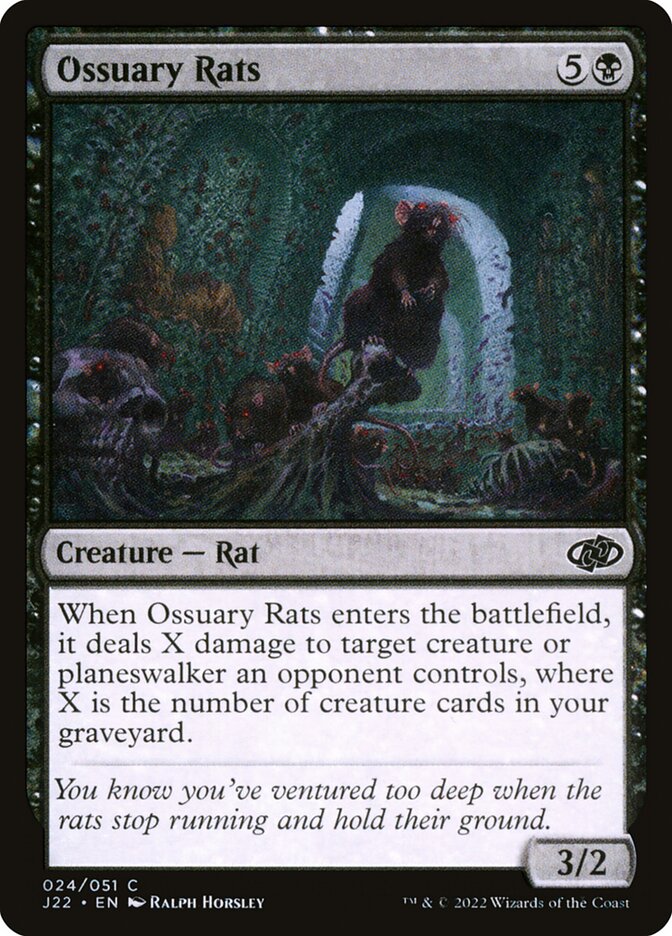 Ossuary Rats - Magic: The Gathering - MoxLand