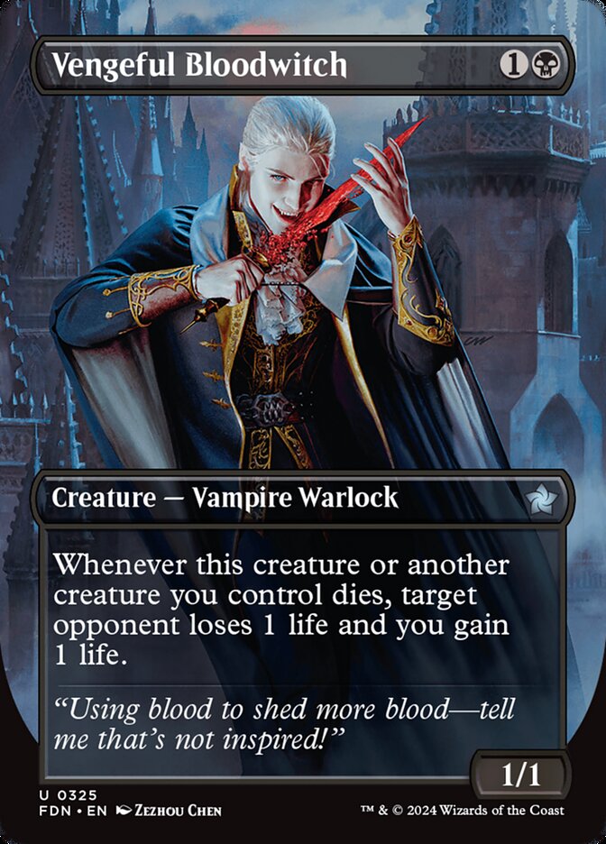 Bruxa Sanguinária Vingadora / Vengeful Bloodwitch - Magic: The Gathering - MoxLand