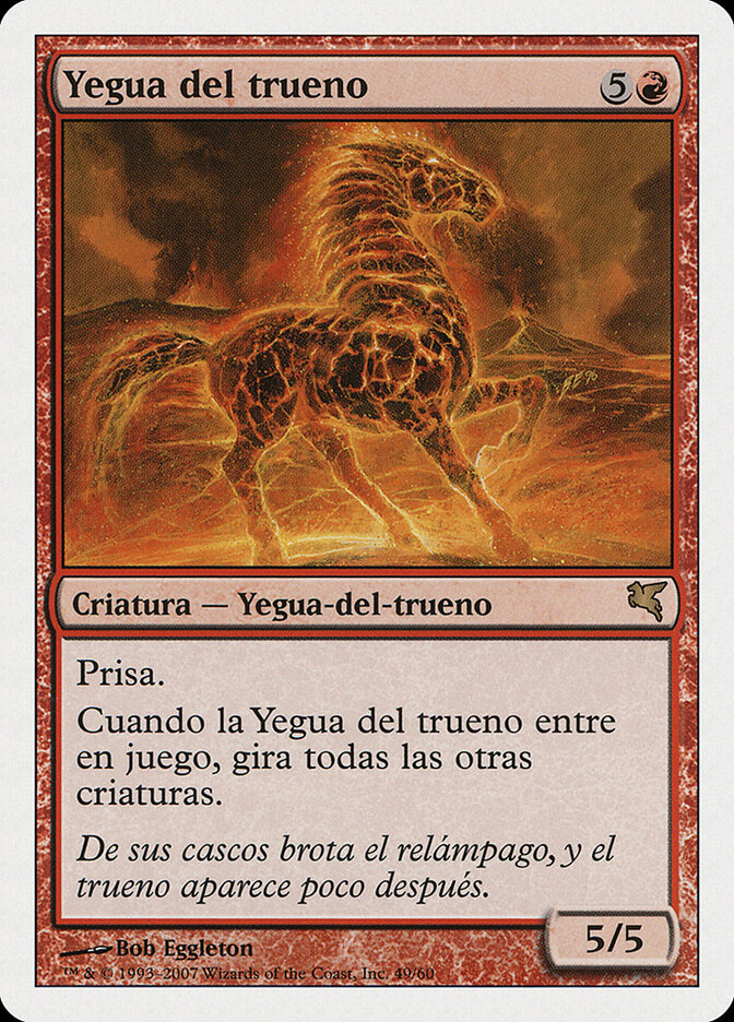 Pesadelo Trovejante / Thundermare - Magic: The Gathering - MoxLand