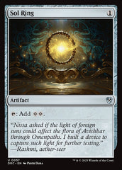 Anel Solar / Sol Ring - Magic: The Gathering - MoxLand