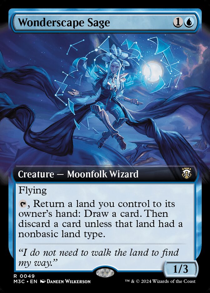 Wonderscape Sage - Magic: The Gathering - MoxLand
