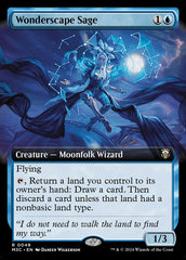 Wonderscape Sage - Magic: The Gathering - MoxLand
