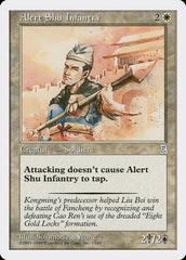 Alert Shu Infantry - Magic: The Gathering - MoxLand