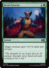 Feral Ferocity - Magic: The Gathering - MoxLand