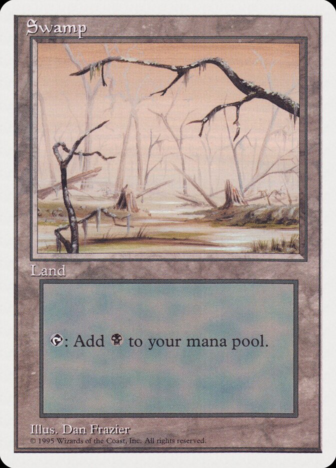 Pântano / Swamp - Magic: The Gathering - MoxLand
