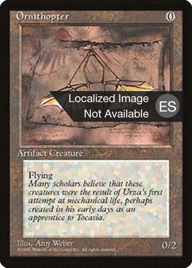 Ornitóptero / Ornithopter - Magic: The Gathering - MoxLand