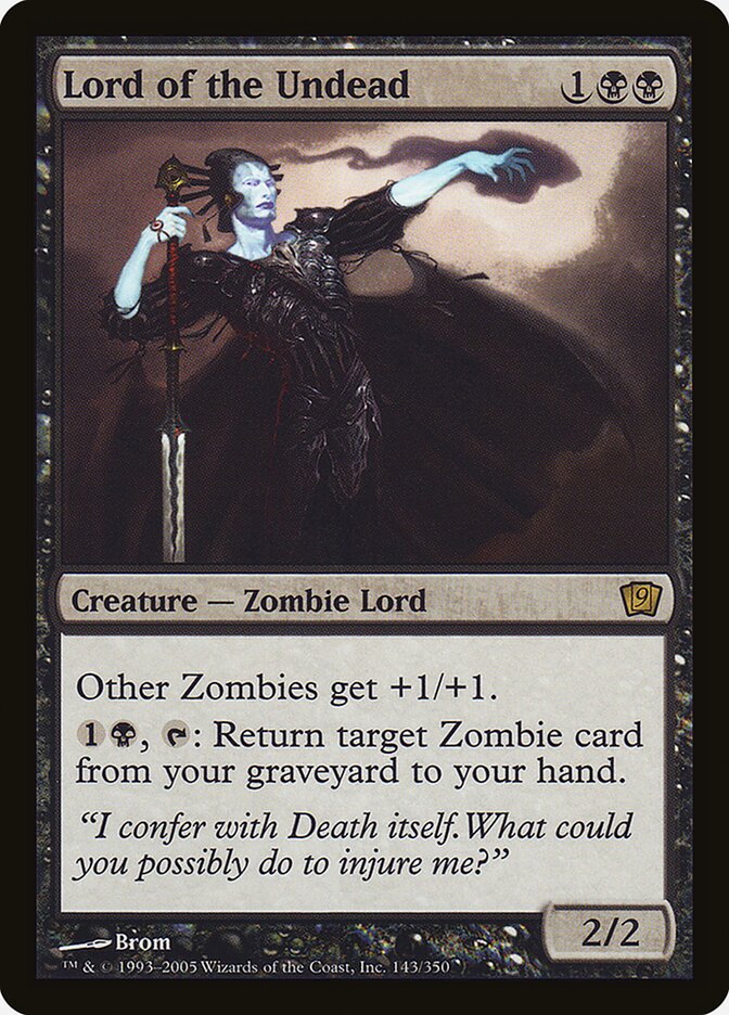 Senhor dos Mortos-vivos / Lord of the Undead - Magic: The Gathering - MoxLand
