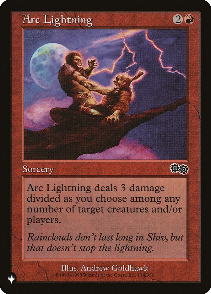 Raio Voltaico / Arc Lightning - Magic: The Gathering - MoxLand