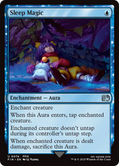 Magia de Sono / Sleep Magic - Magic: The Gathering - MoxLand