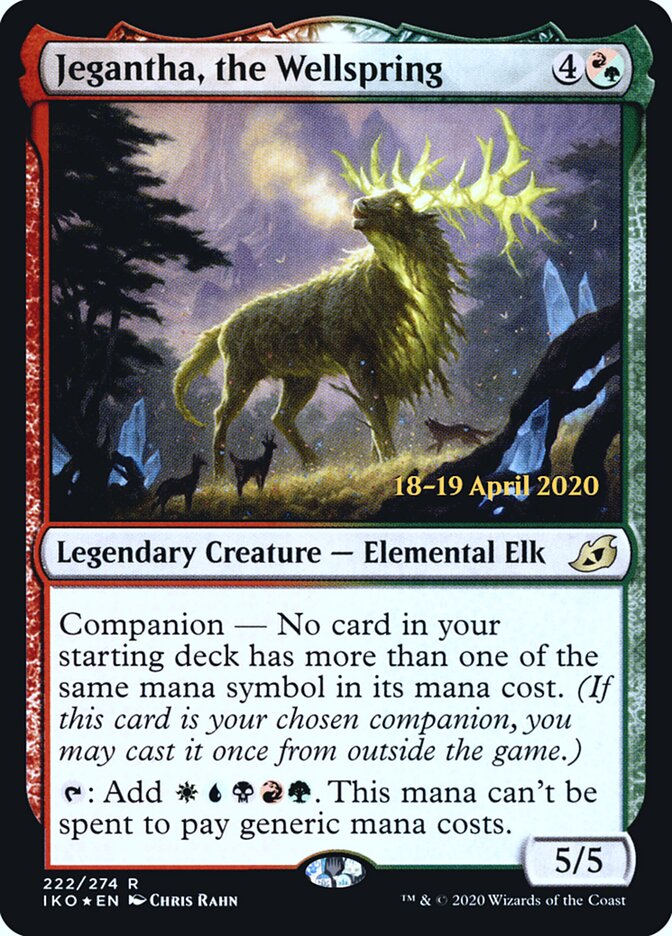Jegantha, a Fonte / Jegantha, the Wellspring - Magic: The Gathering - MoxLand