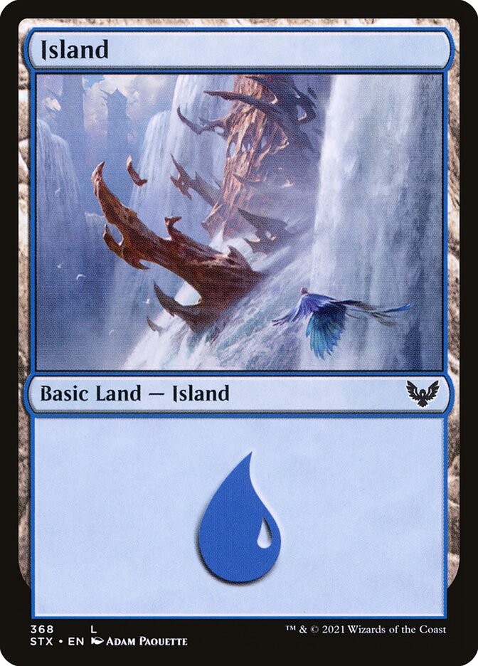 Ilha / Island - Magic: The Gathering - MoxLand