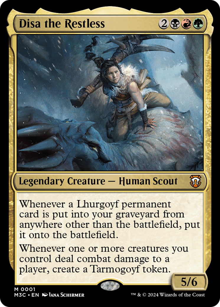 Disa a Inquieta / Disa the Restless - Magic: The Gathering - MoxLand