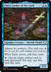 Emry, Espreitadora do Lago / Emry, Lurker of the Loch - Magic: The Gathering - MoxLand