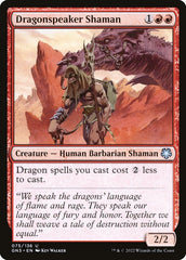 Xamã Dracontófilo / Dragonspeaker Shaman - Magic: The Gathering - MoxLand