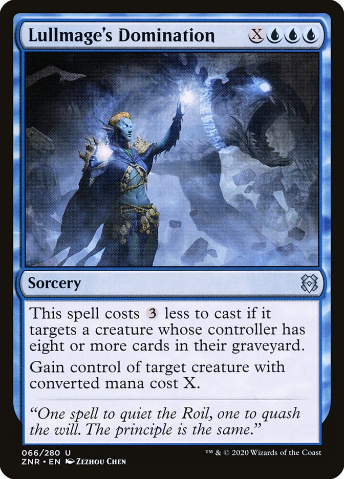 Dominação do Mago Anulador / Lullmage's Domination - Magic: The Gathering - MoxLand