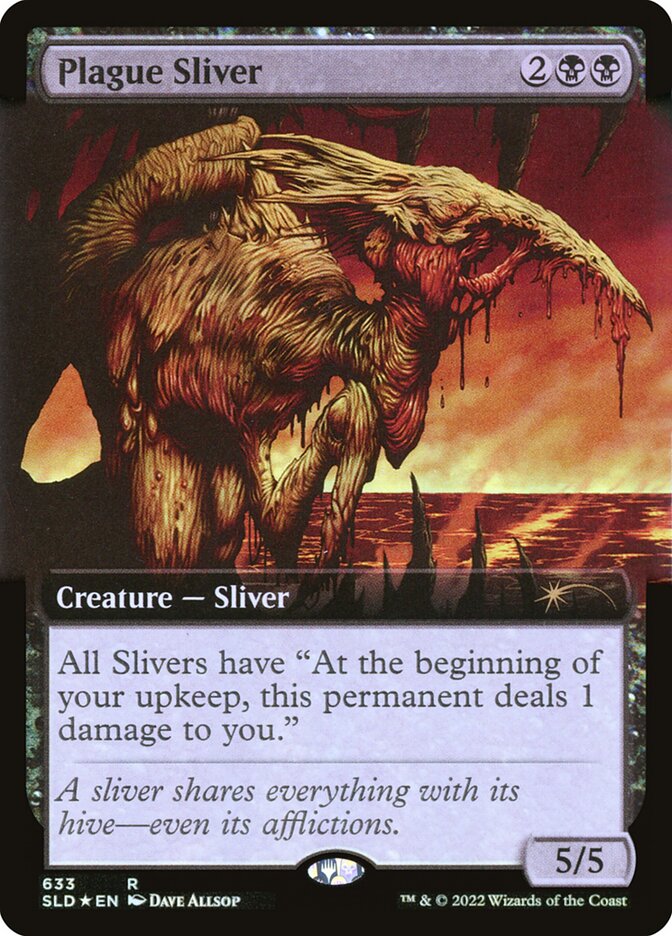 Fractius da Praga / Plague Sliver - Magic: The Gathering - MoxLand