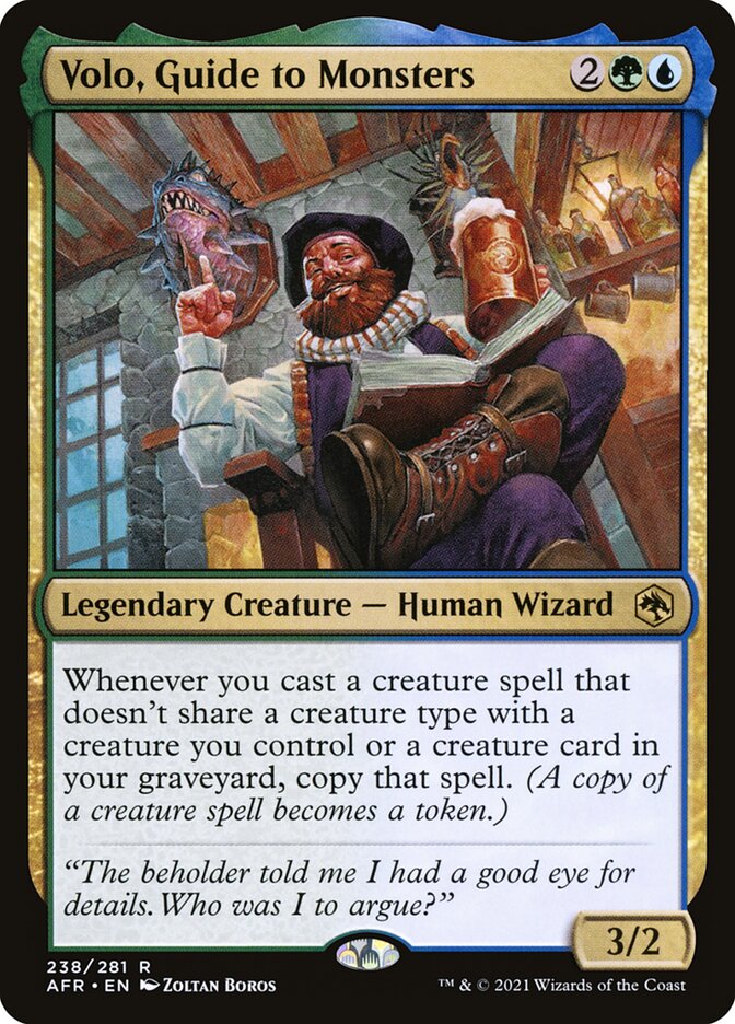Volo, Guia dos Monstros / Volo, Guide to Monsters - Magic: The Gathering - MoxLand