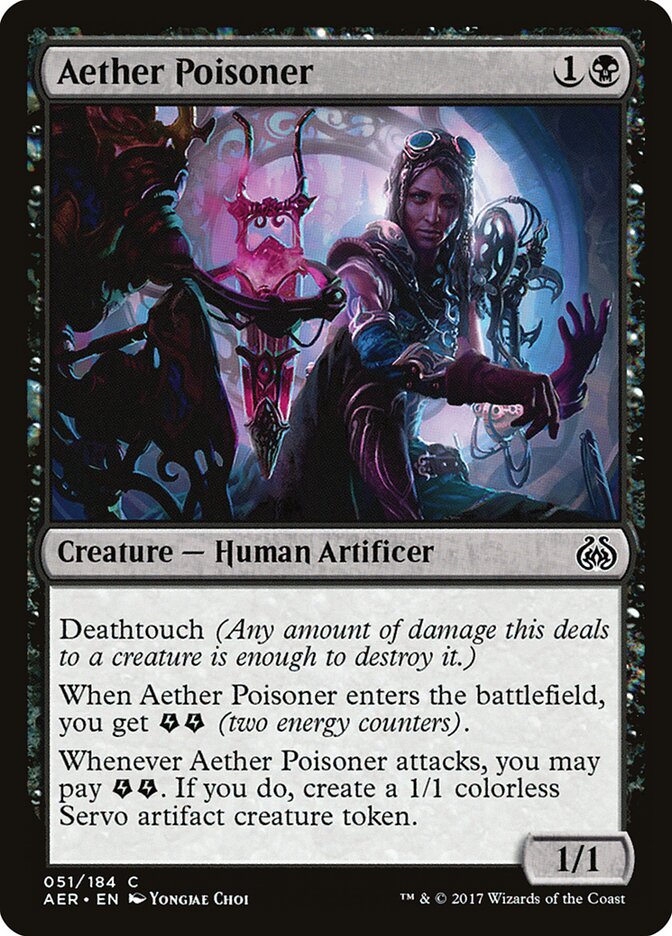 Envenenadora do Éter / Aether Poisoner - Magic: The Gathering - MoxLand