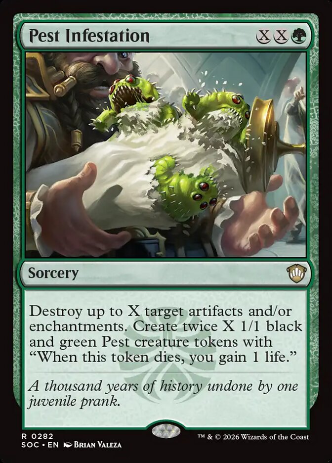 Infestação de Praga / Pest Infestation - Magic: The Gathering - MoxLand