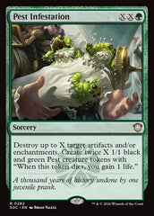 Infestação de Praga / Pest Infestation - Magic: The Gathering - MoxLand