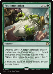 Infestação de Praga / Pest Infestation - Magic: The Gathering - MoxLand