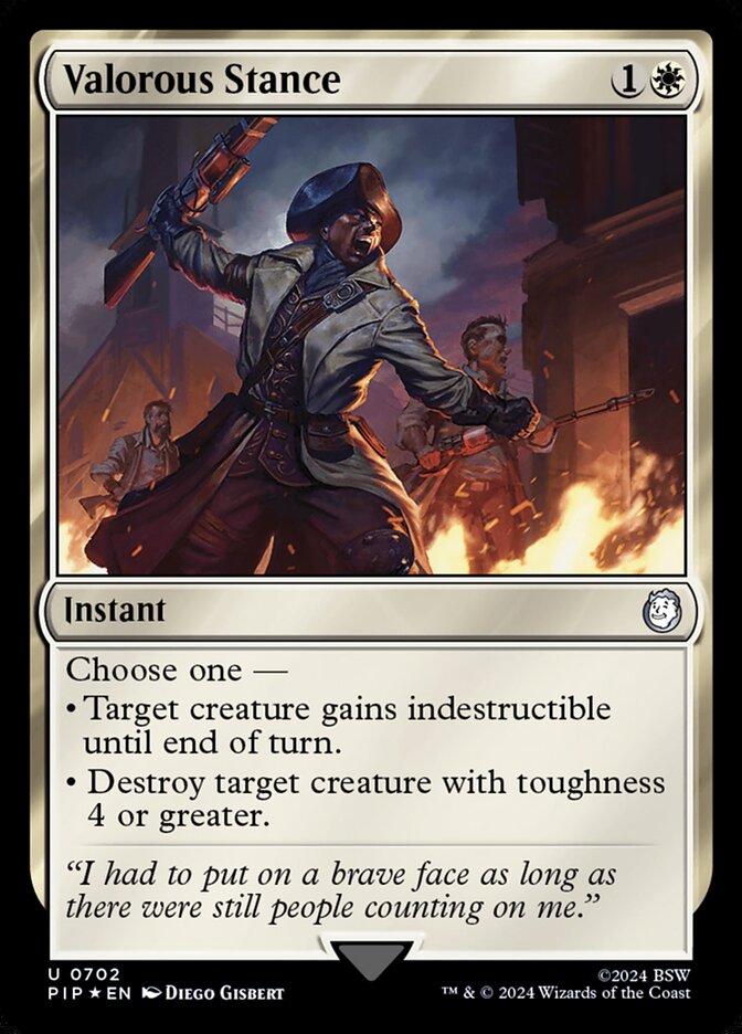 Postura Valente / Valorous Stance - Magic: The Gathering - MoxLand