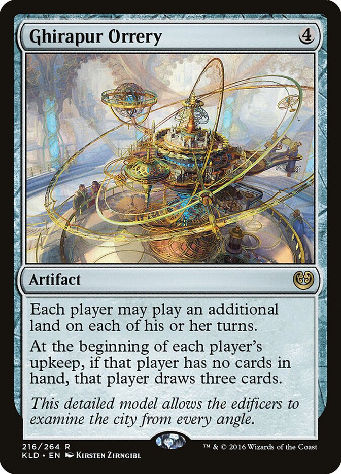 Planetário de Ghirapur / Ghirapur Orrery - Magic: The Gathering - MoxLand