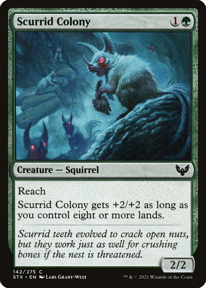 Colônia de Escurrídeos / Scurrid Colony - Magic: The Gathering - MoxLand