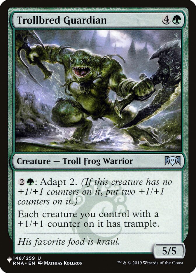Guardião Trólico / Trollbred Guardian - Magic: The Gathering - MoxLand