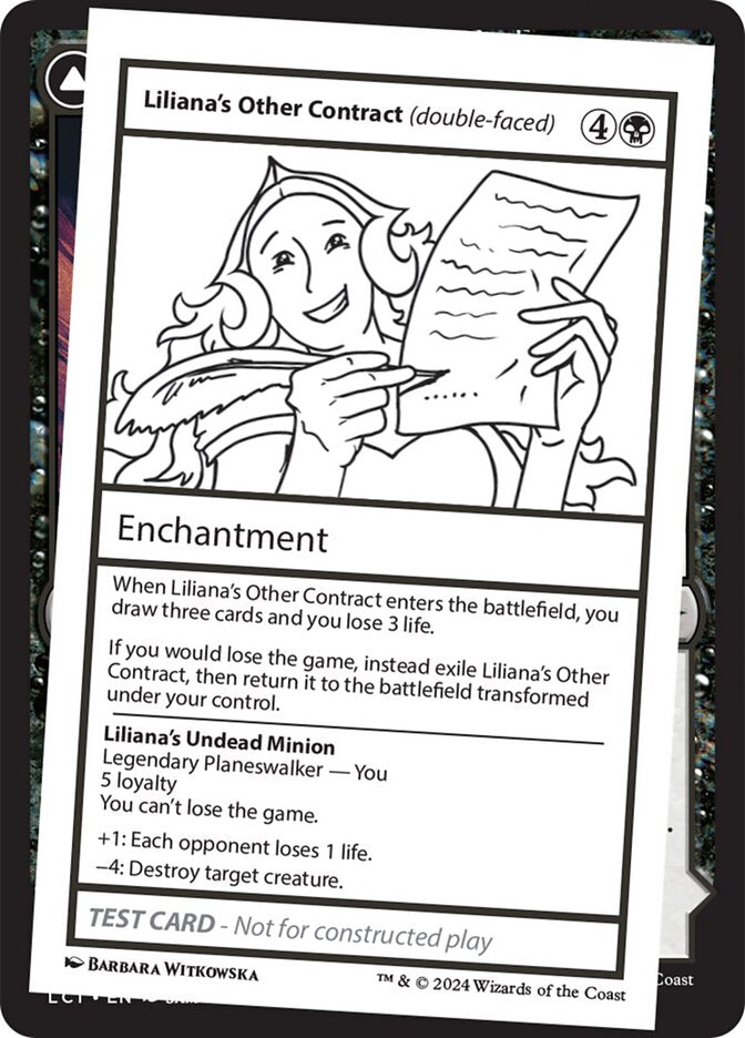 Liliana's Other Contract - Magic: The Gathering - MoxLand