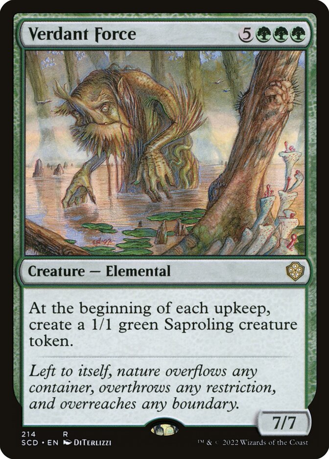 Força Verdejante / Verdant Force - Magic: The Gathering - MoxLand