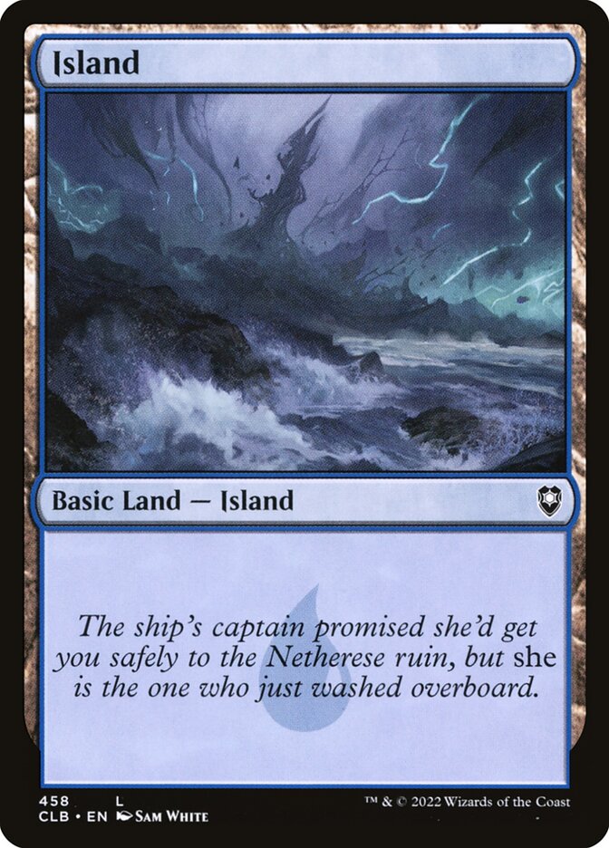 Ilha / Island - Magic: The Gathering - MoxLand