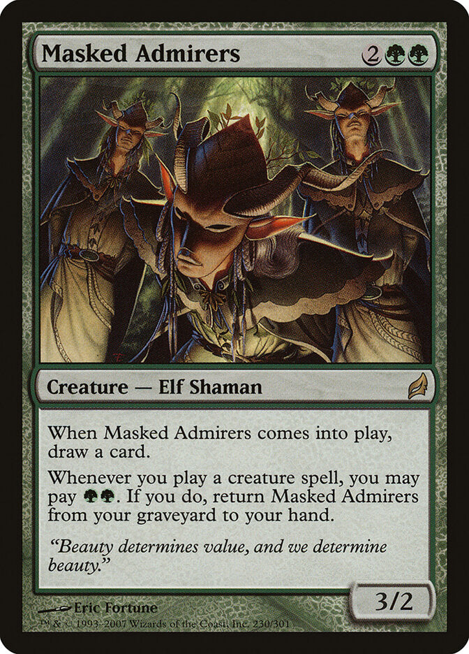 Admiradores Mascarados / Masked Admirers - Magic: The Gathering - MoxLand