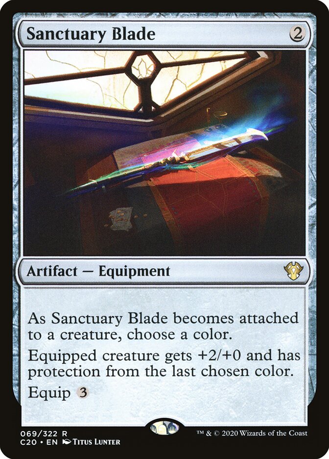 Lâmina do Santuário / Sanctuary Blade - Magic: The Gathering - MoxLand