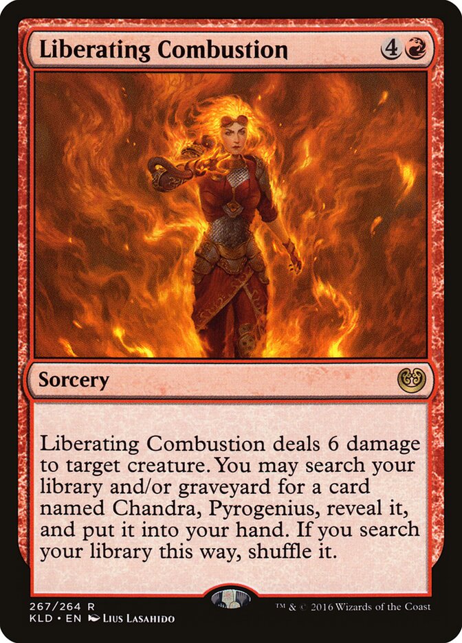 Combustão Liberadora / Liberating Combustion - Magic: The Gathering - MoxLand
