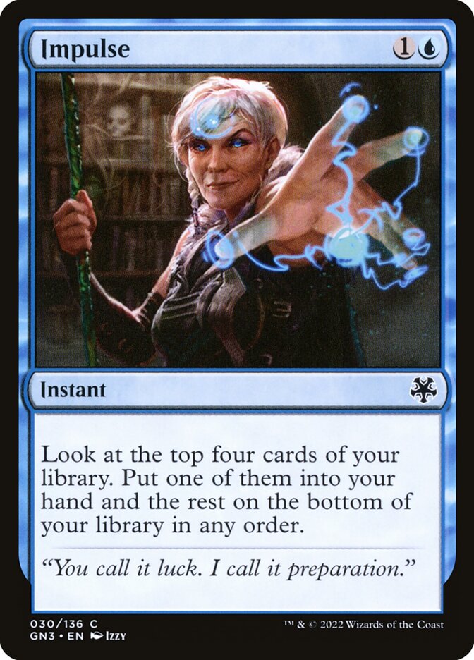 Impulso / Impulse - Magic: The Gathering - MoxLand