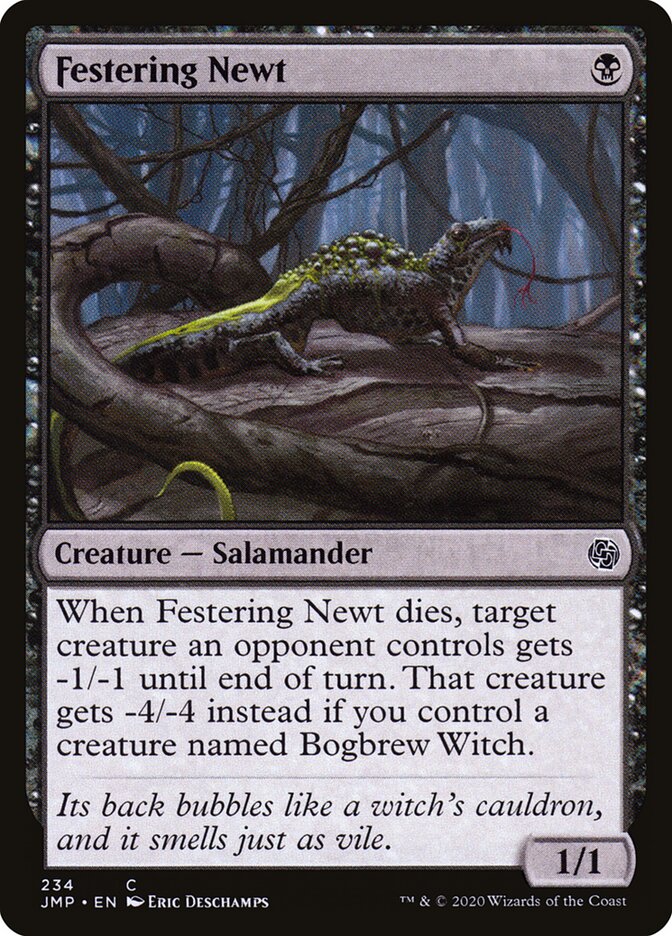 Salamandra Purulenta / Festering Newt - Magic: The Gathering - MoxLand