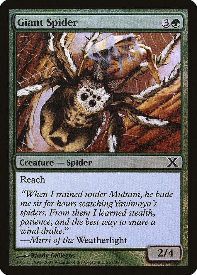 Aranha Gigante / Giant Spider - Magic: The Gathering - MoxLand