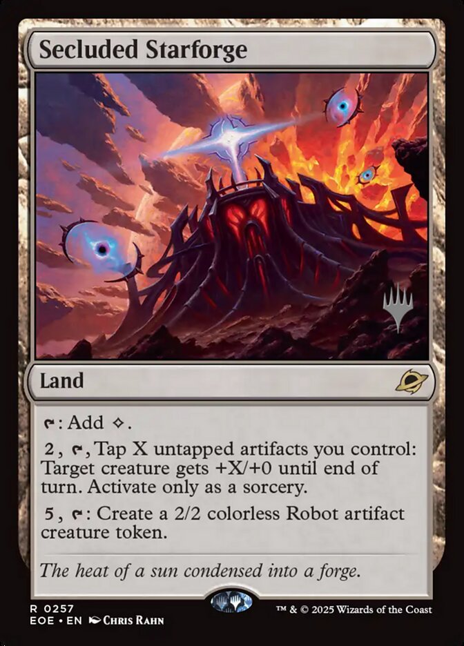 Secluded Starforge - Magic: The Gathering - MoxLand